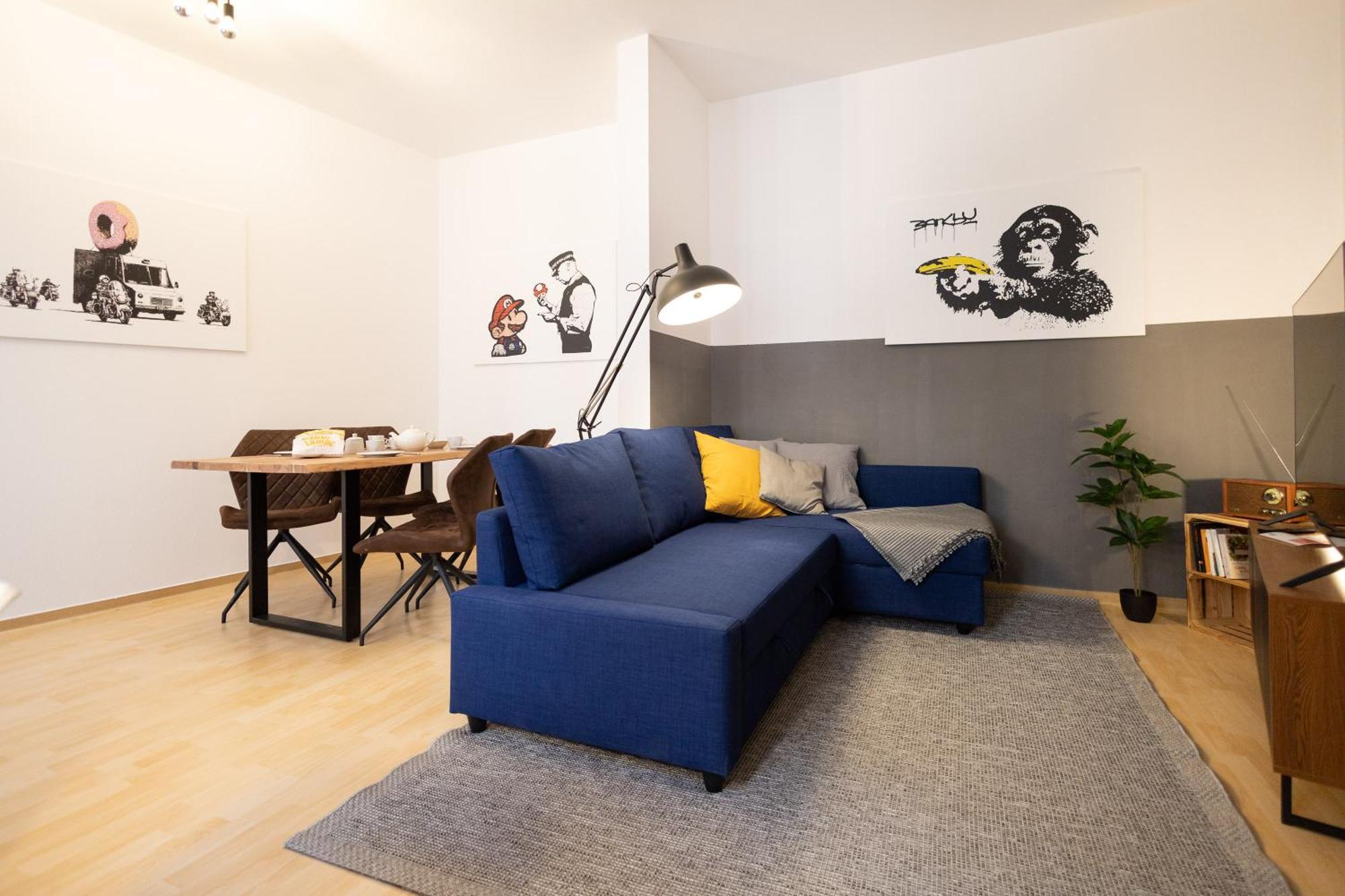 Ko-Living Space An Der Oper - Street Art Design Apartments Halle  Dış mekan fotoğraf